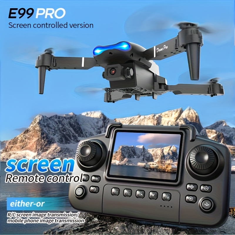 Dron plegable E99 PRO MAX con  - Drone Kit Octocopter reseña y precio