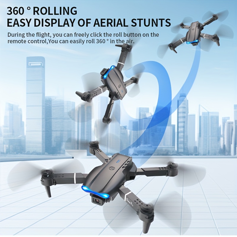 Dron plegable E99 PRO MAX con  - Drone Kit Octocopter reseña y precio
