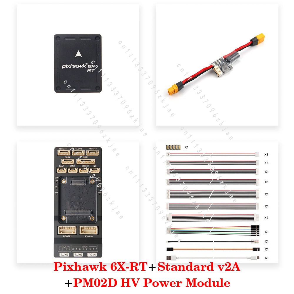 Procesador 6X-RT FC de alto re - Drone Kit Hexacopter reseña y precio